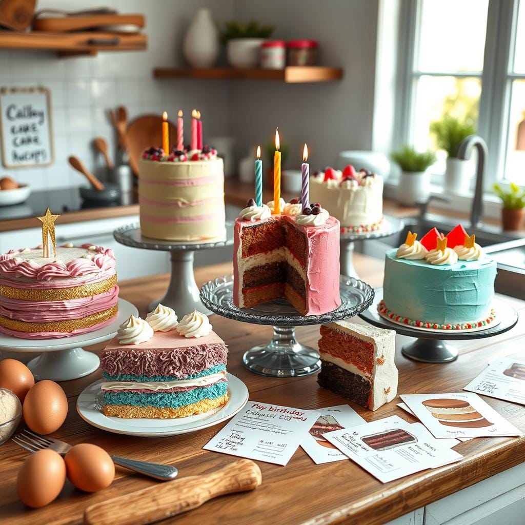 Birthday Cake Recipe Selection
