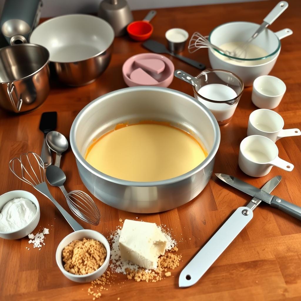 Cheesecake Baking Tools