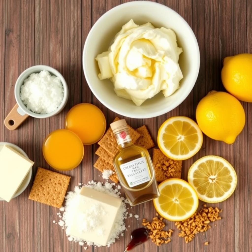 Cheesecake Ingredients