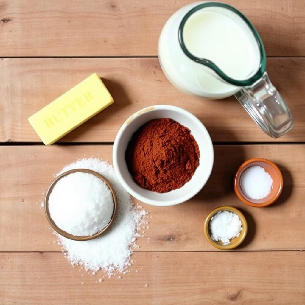 Chocolate Gravy Ingredients