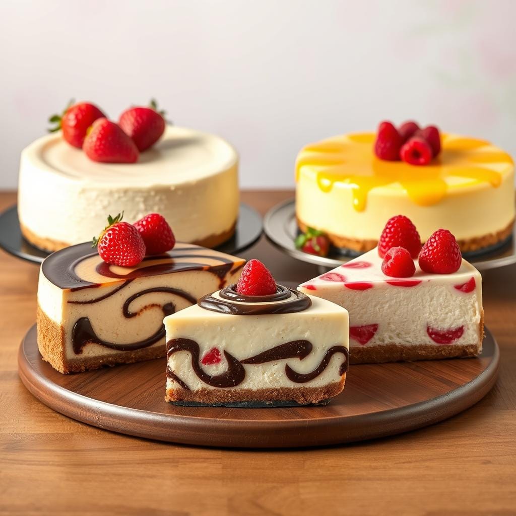 Classic cheesecake varieties