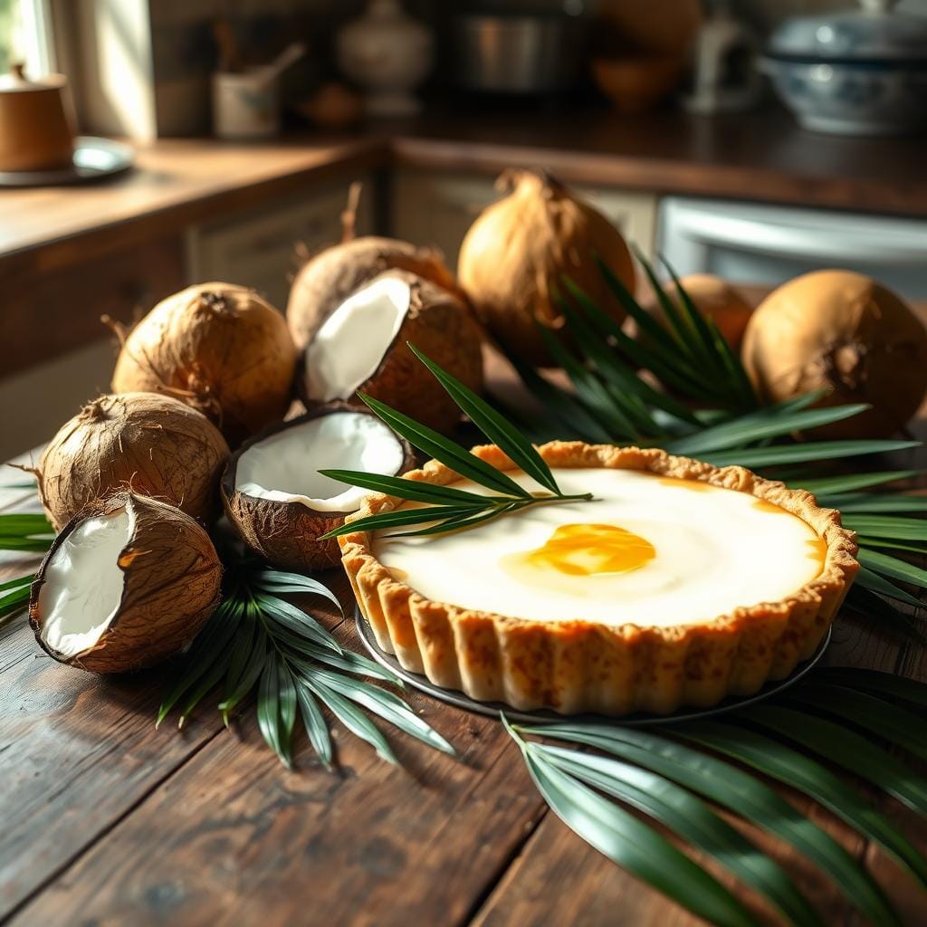 Coconut Custard Pie Tradition