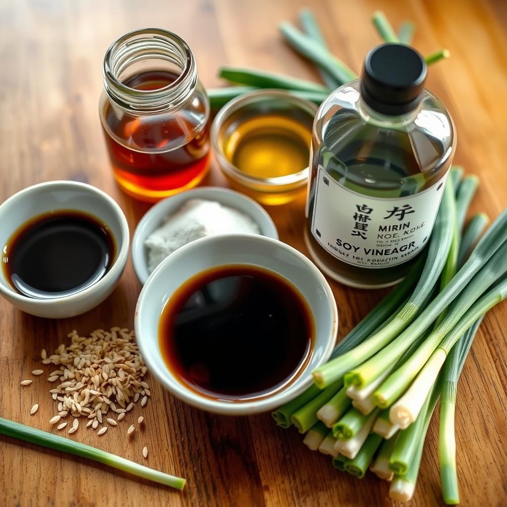 Ingredients for Sweet Eel Glaze