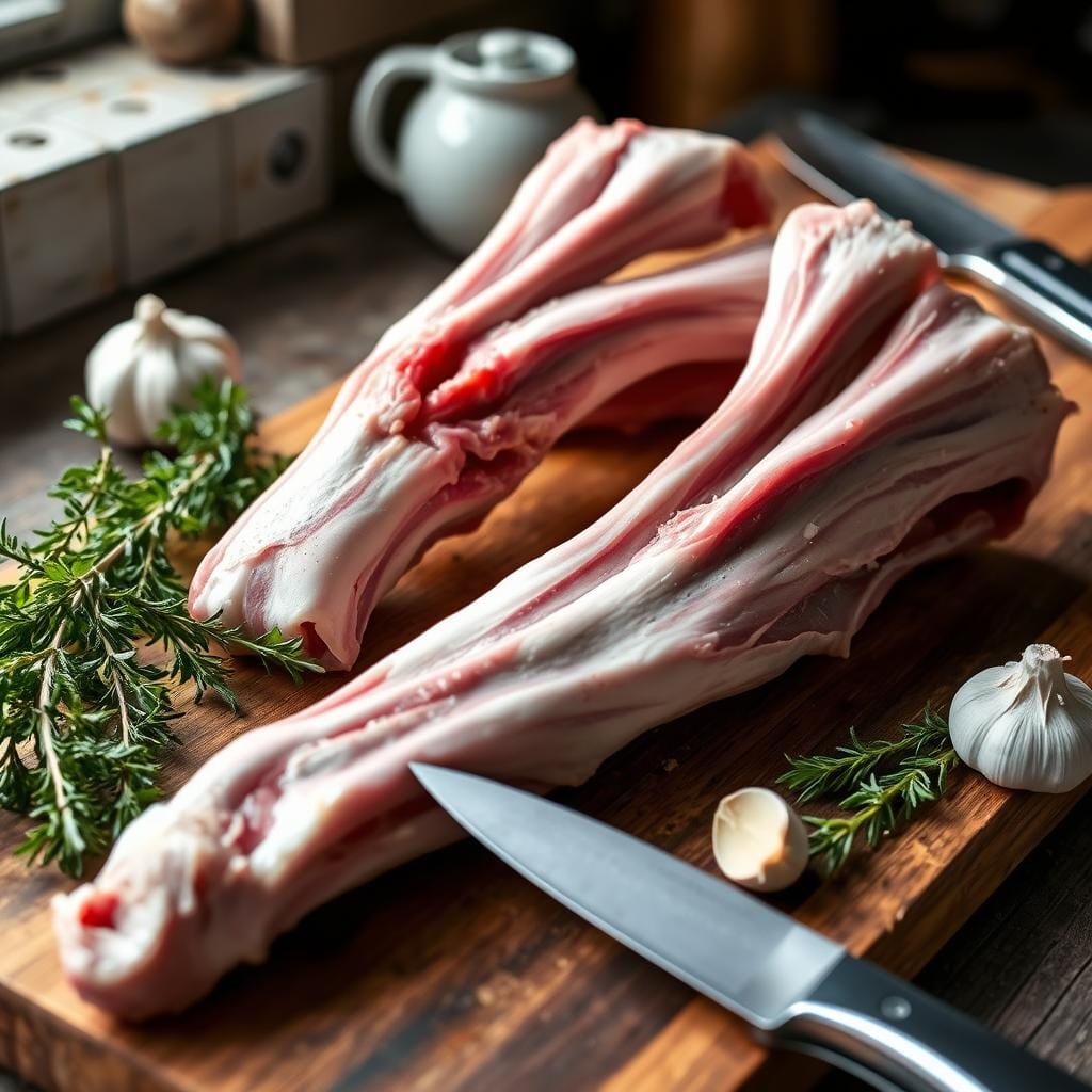 Preparing Neck Bones for Cooking