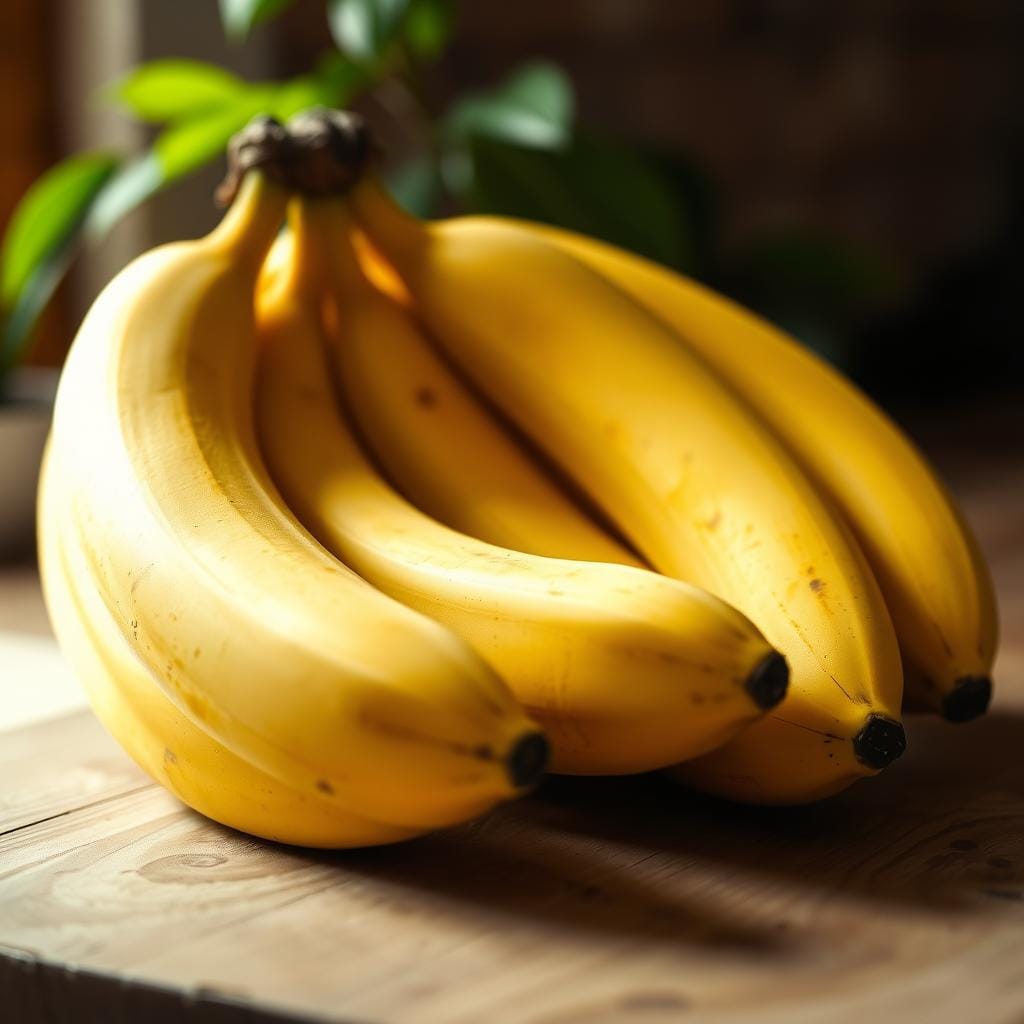 Ripe bananas