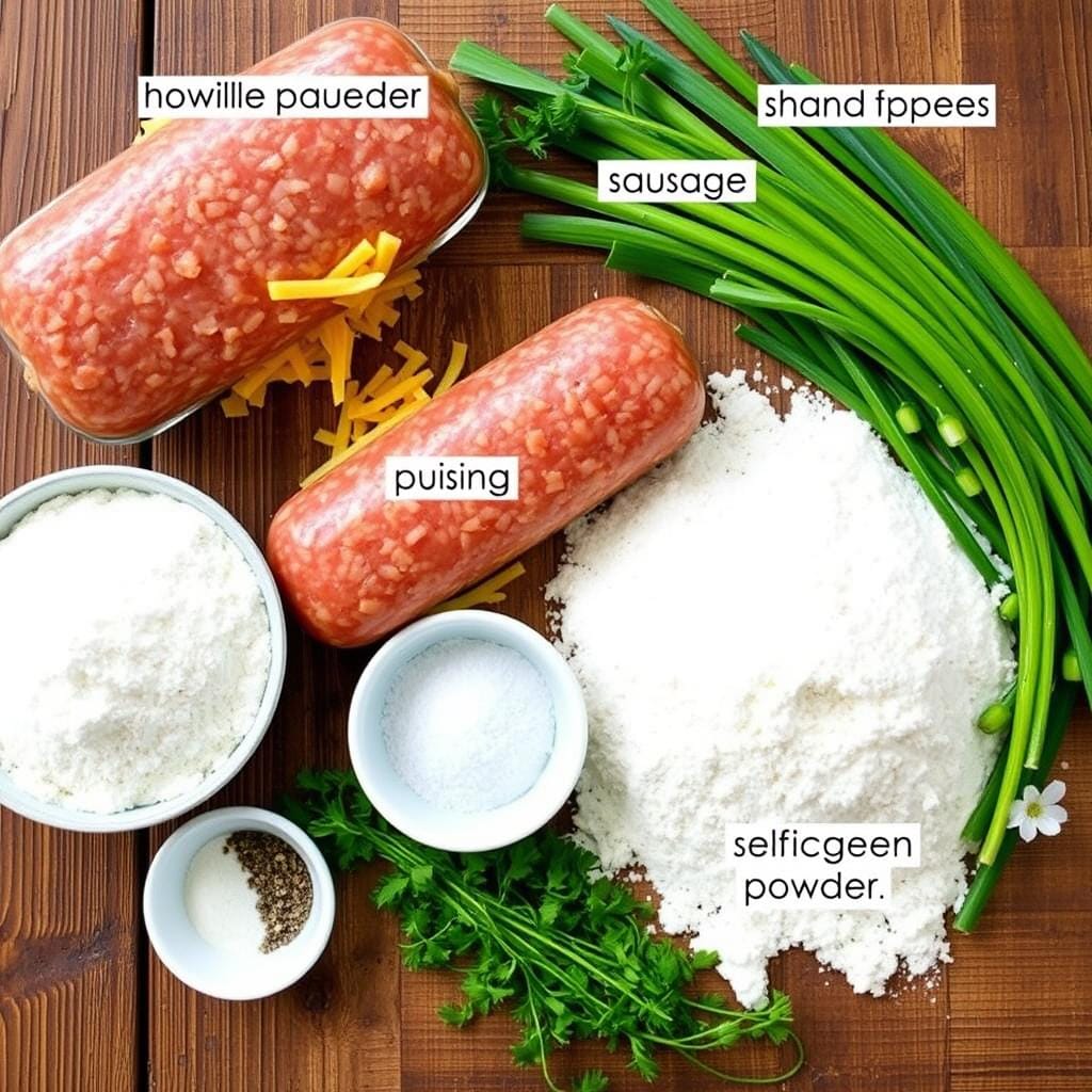 Sausage Balls Ingredients