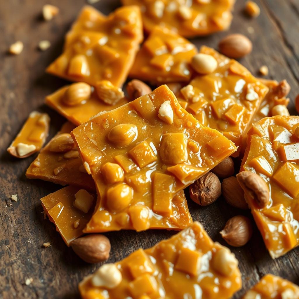What causes peanut brittle not to harden?
