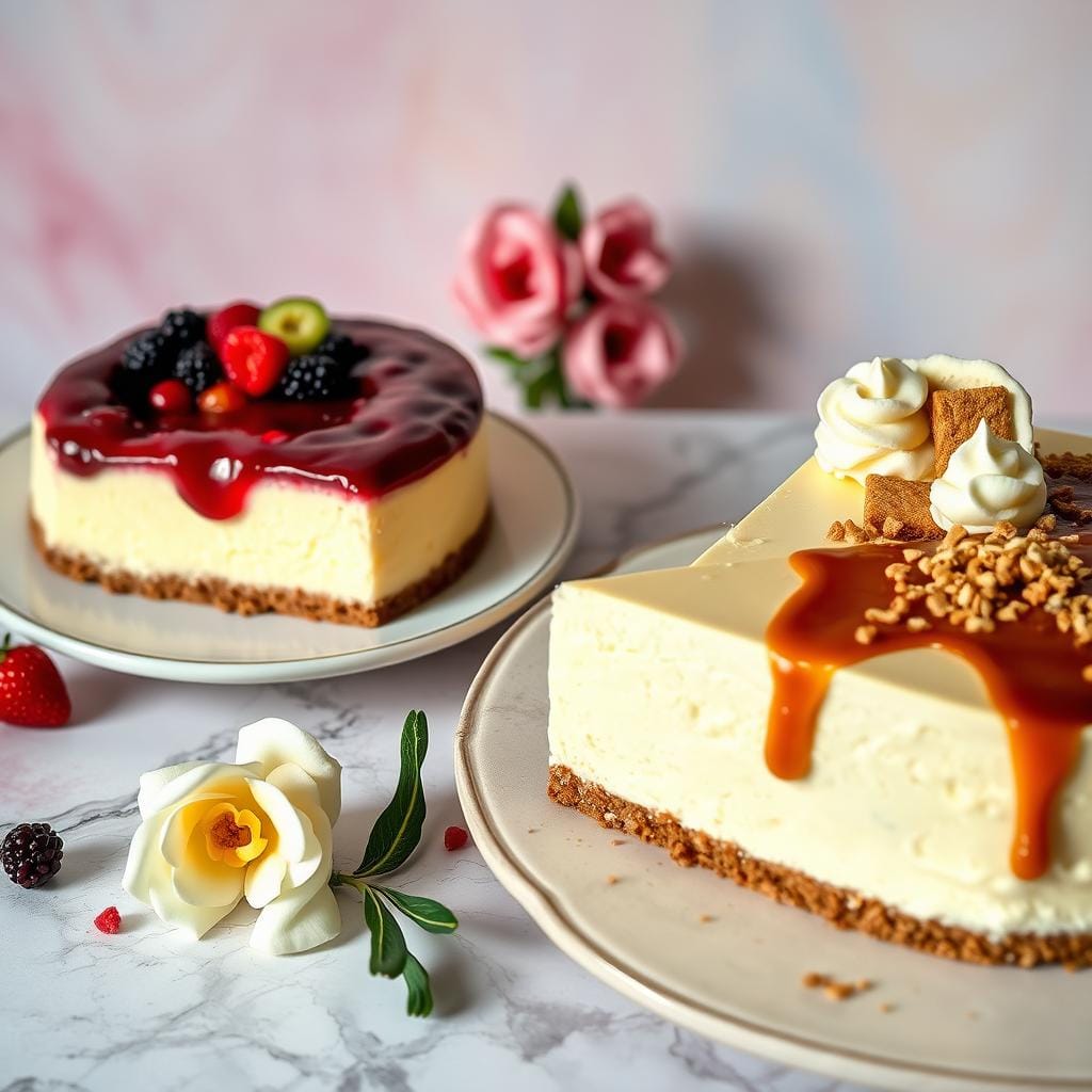 What is the difference between New York style cheesecake and regular cheesecake?