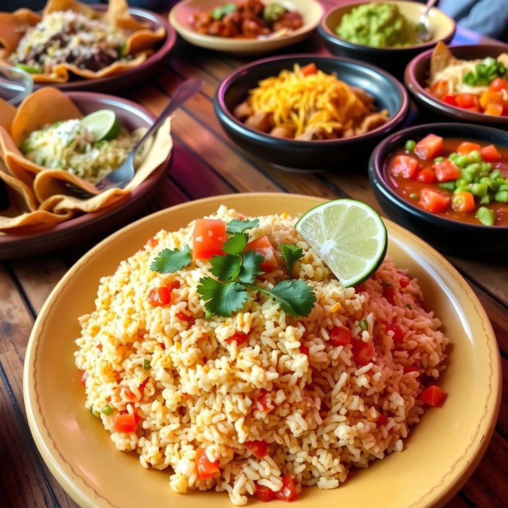 Why does Mexican restaurant rice taste better?