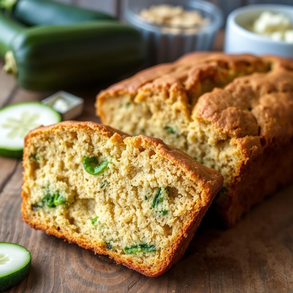 Zucchini bread texture