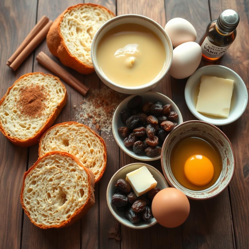 bread pudding ingredients