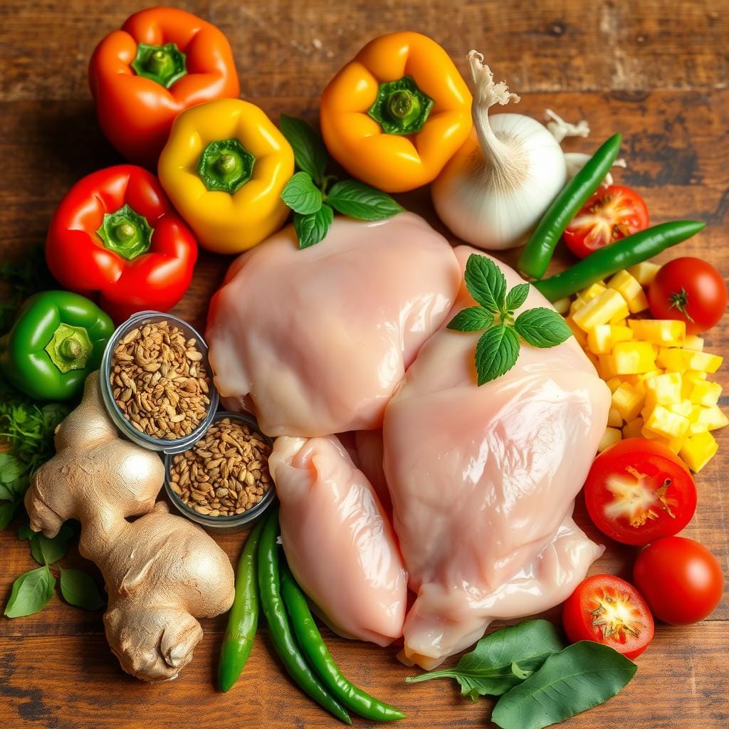 chicken curry ingredients
