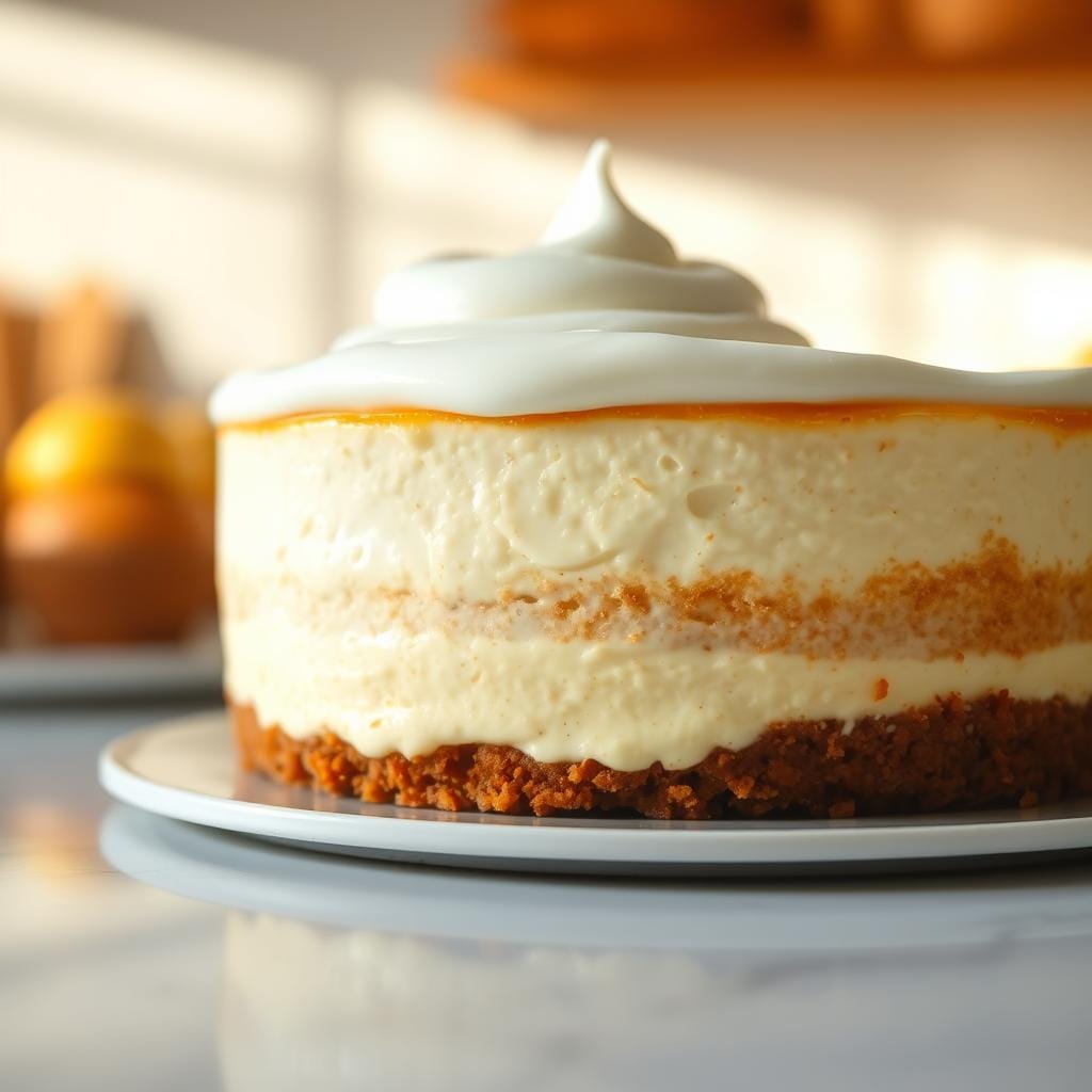 cream in cheesecake