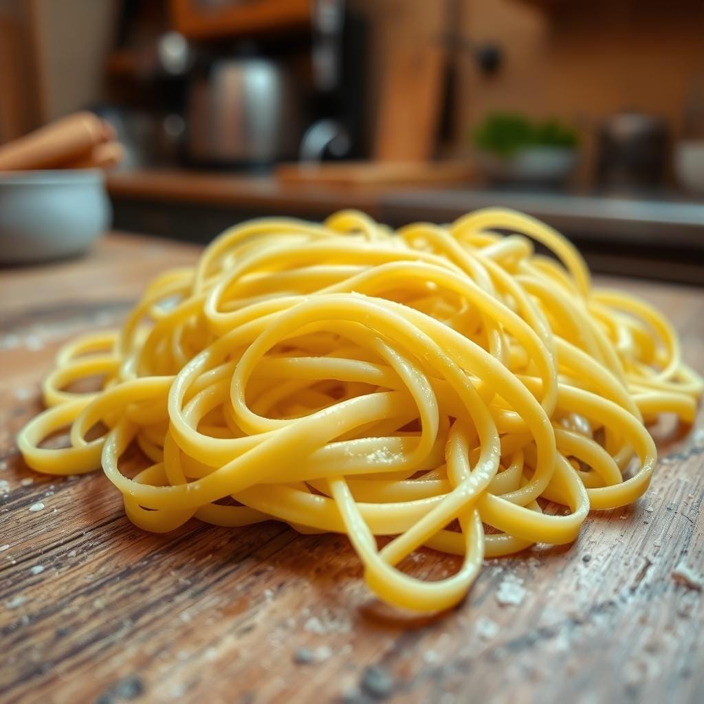 fettuccine noodles