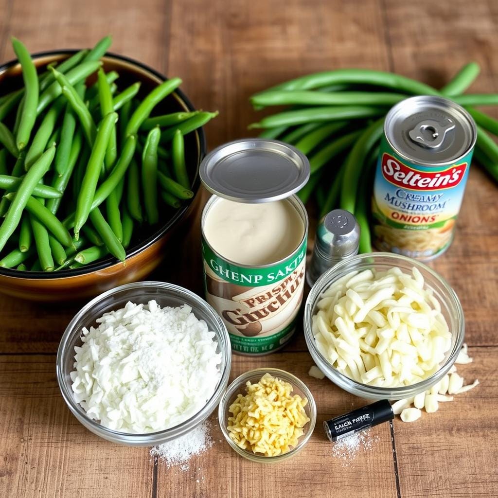 green bean casserole ingredients