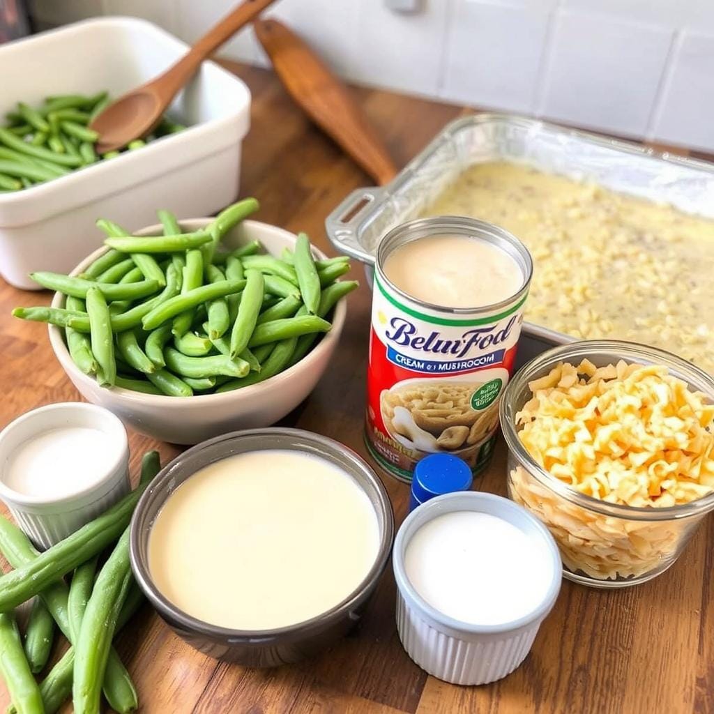 green bean casserole ingredients