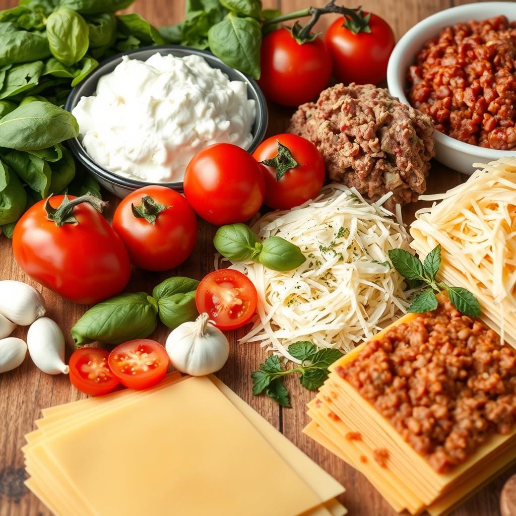 lasagna ingredients