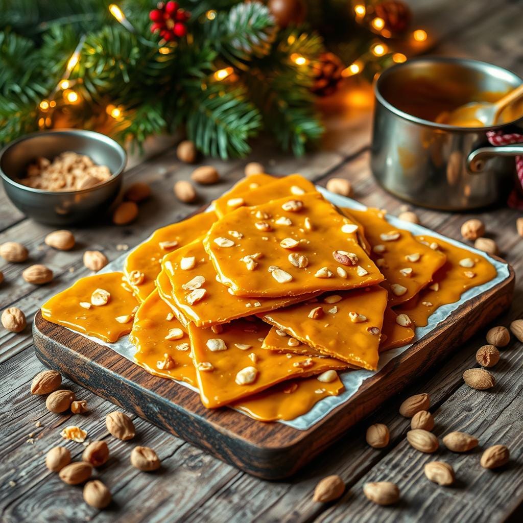 peanut brittle