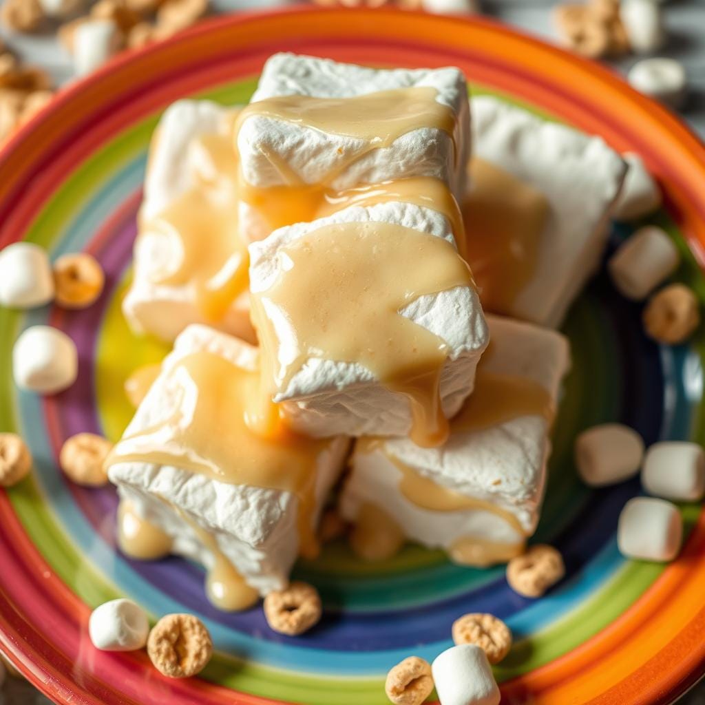 sticky marshmallow squares