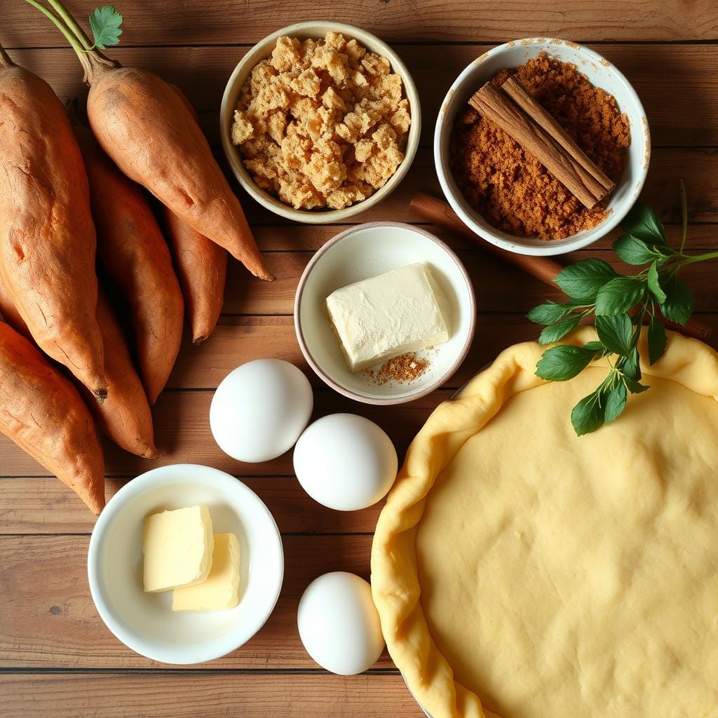 sweet potato pie ingredients