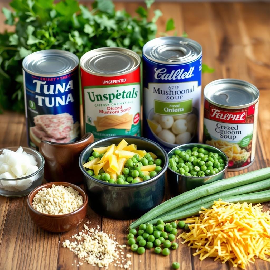 tuna casserole ingredients