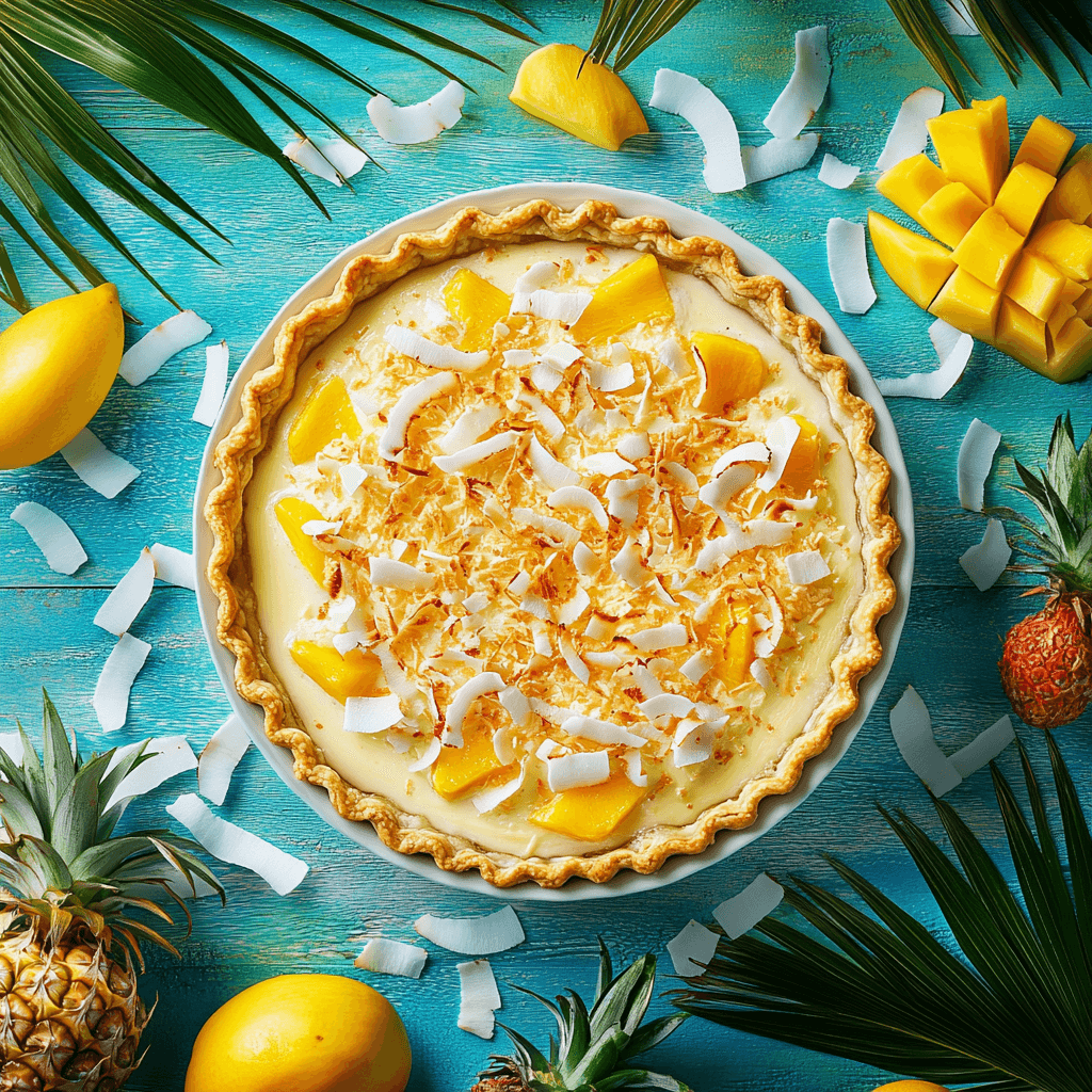 Discover how to make the perfect coconut custard pie with this easy-to-follow recipe. Learn tips and tricks for creating a creamy, tropical dessert your family will love