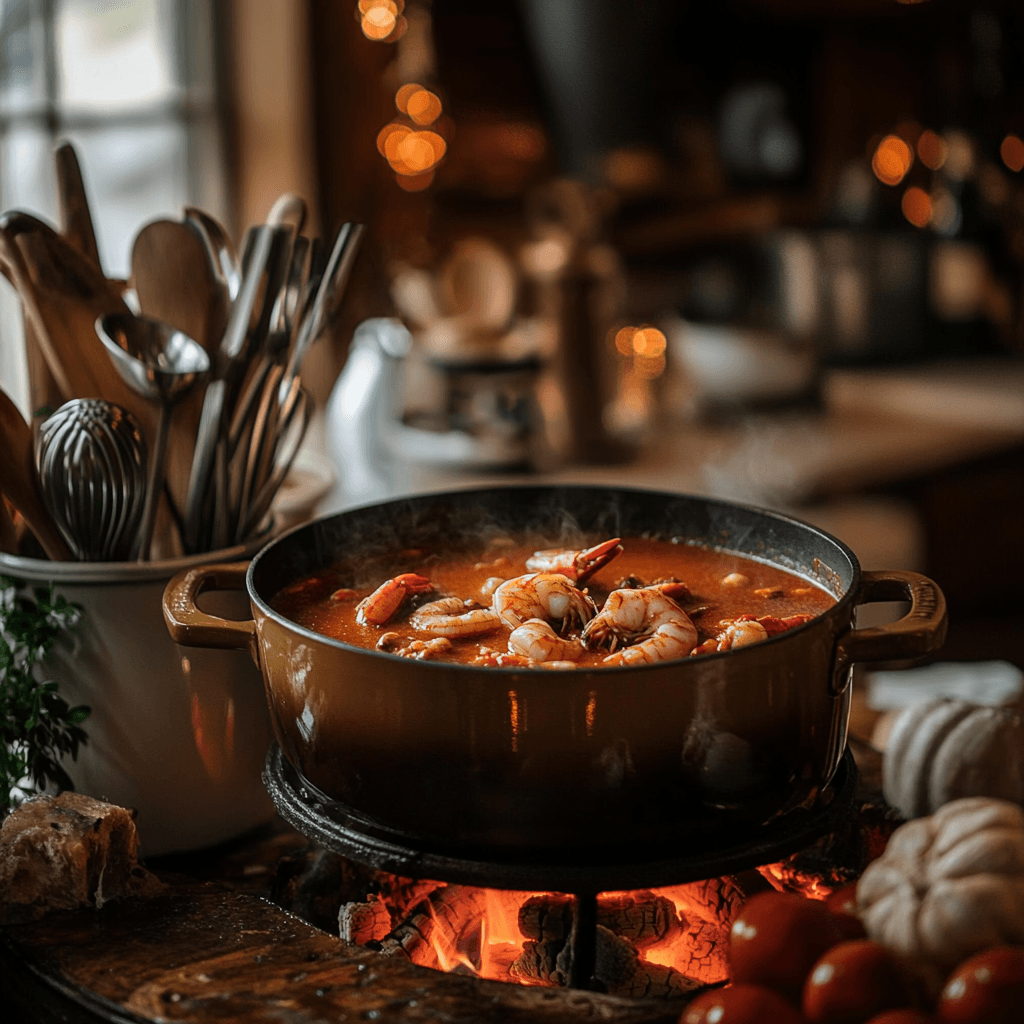 Discover how to make restaurant-quality shrimp and crab bisque at home. This rich, creamy seafood soup blends succulent shellfish with aromatic herbs and spices