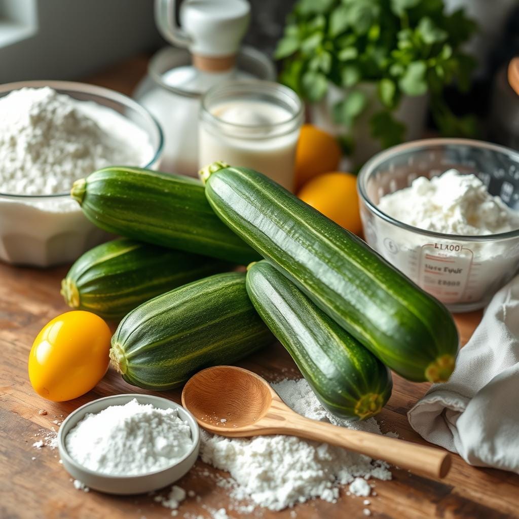 zucchini bread ingredients