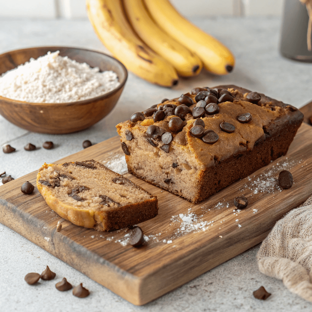 Indulge in homemade perfection with our chocolate chip banana bread recipe – a moist, delicious treat that's simple to make and impossible to resist.