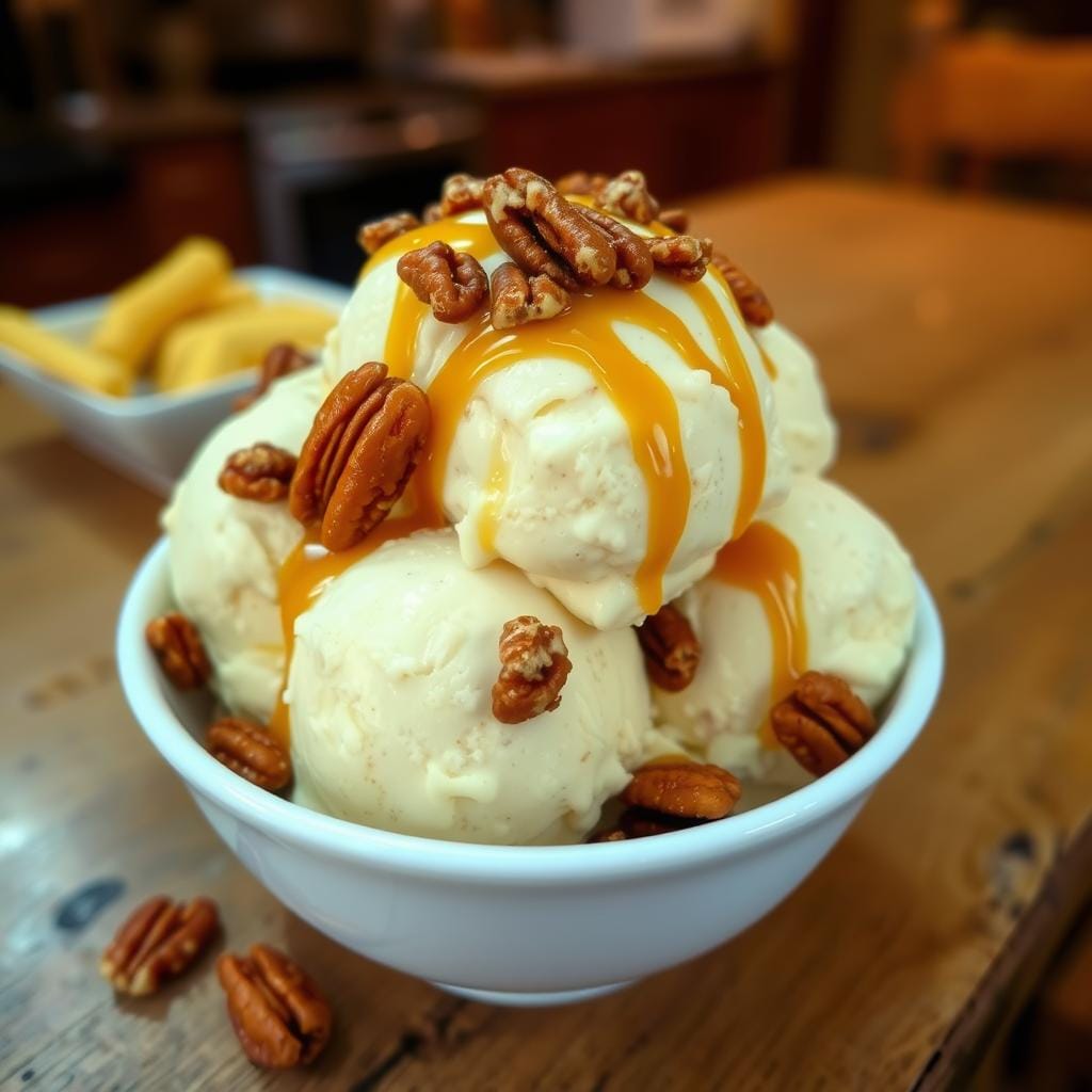 butter pecan ice cream