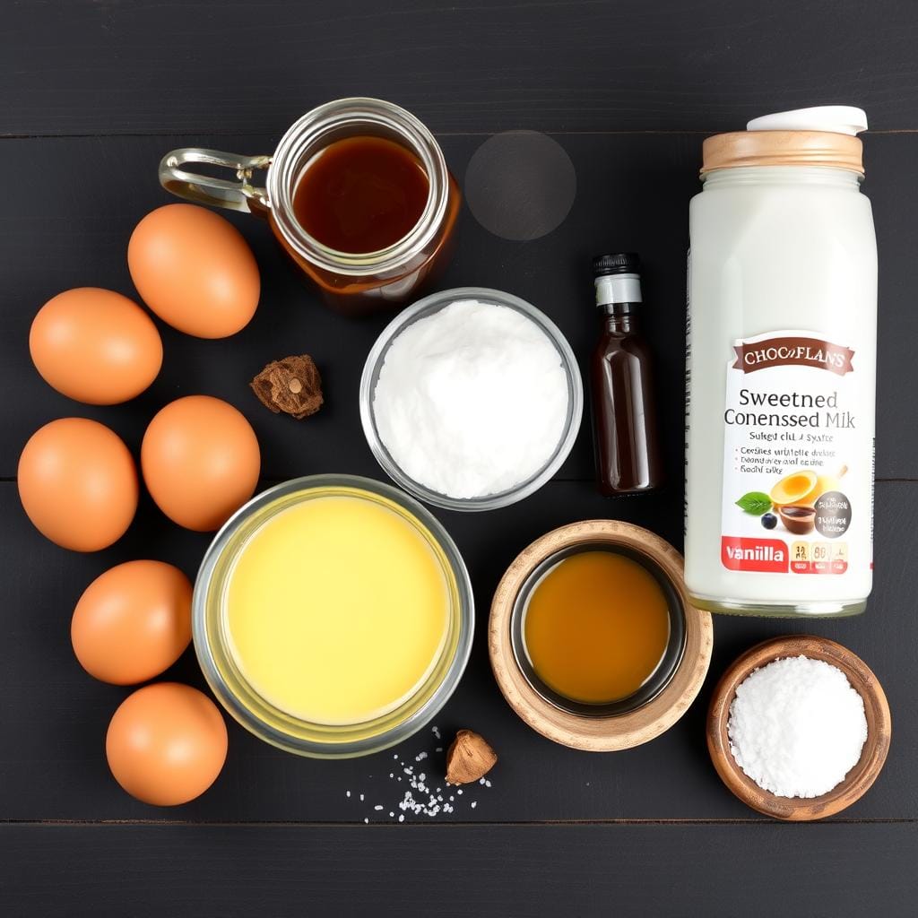 choco flan ingredients