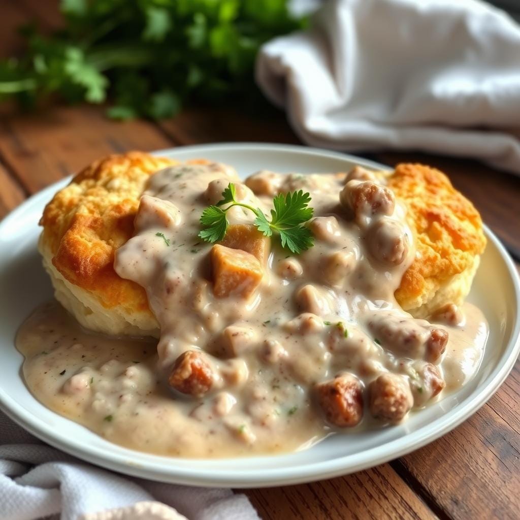 classic biscuits and gravy