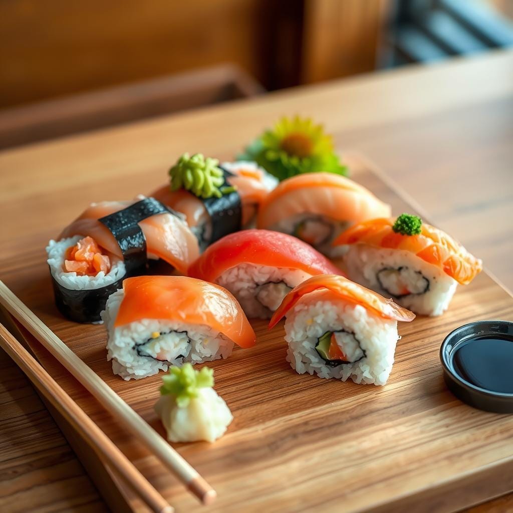 components of nigiri sushi