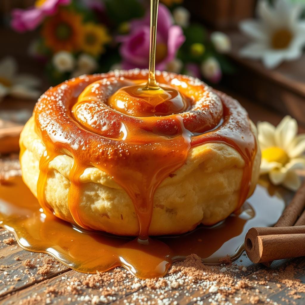 flavor of honey bun cake