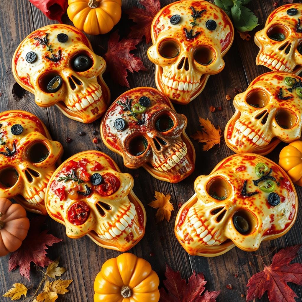 pizza skulls