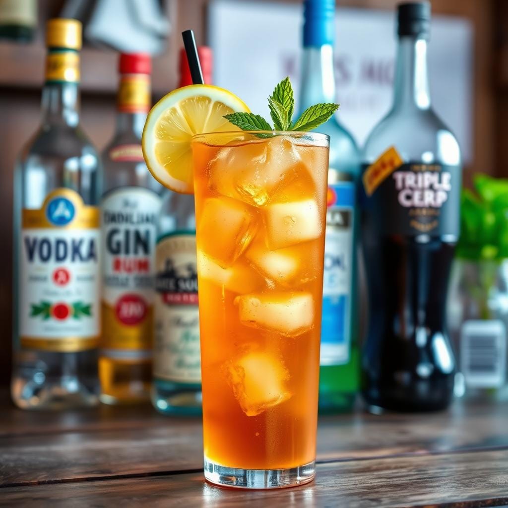 traditional long island iced tea