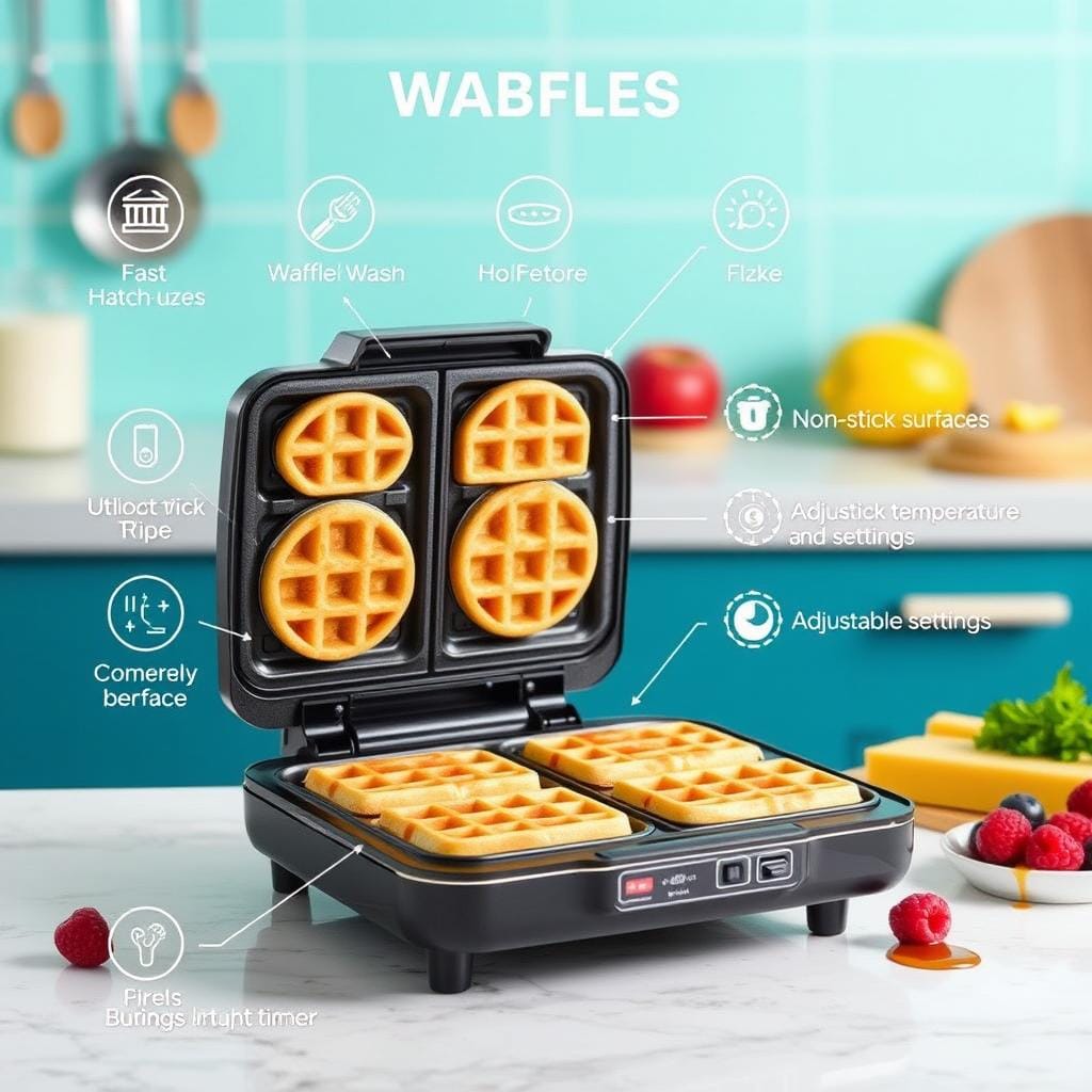 waffle maker features